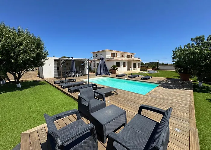 Villa Avec Piscine A Lecci